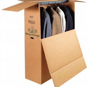 Kleiderkarton braun – 500×500×1000 mm