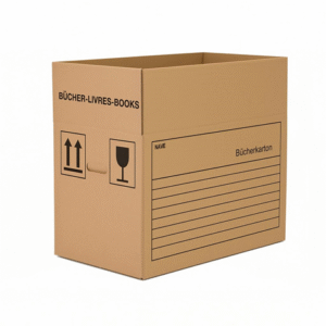 Bücherkarton braun – 500×330×360 mm