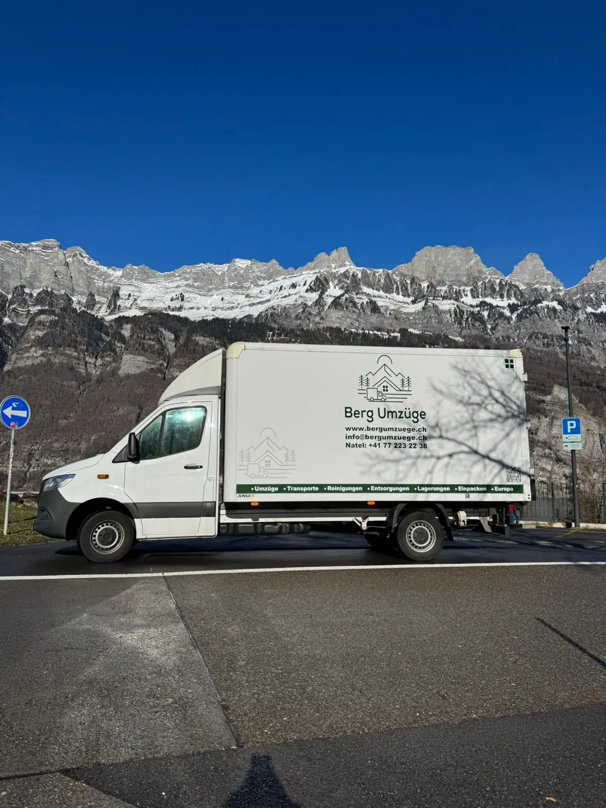 Transporter von Berg Umzüge